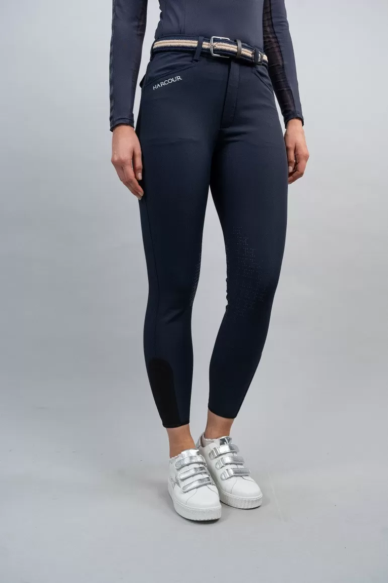 Harcour Costaso Pantalon equitation fix system grip femme | Femme Pantalons D'equitation