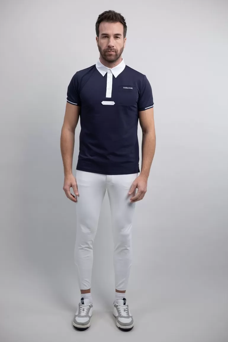 Harcour Crystallo Polo | Homme Polos Techniques & Concours